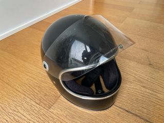 Capacete Biltwell Gringo M Vintage Preto