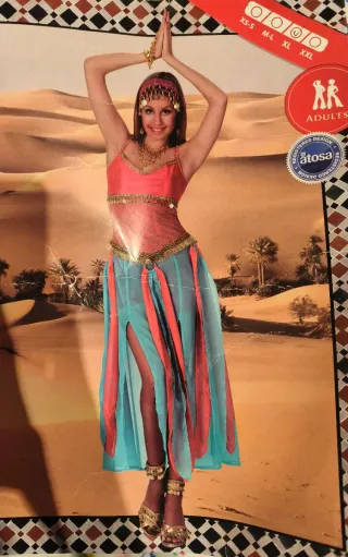 Disfraz árabe mujer talla única