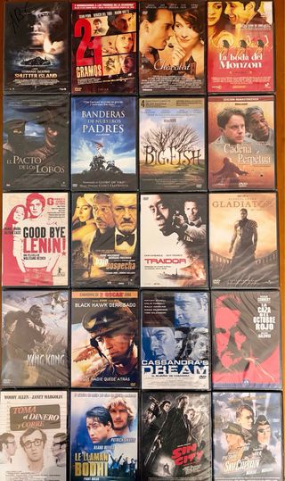 Colección Películas DVD Variadas