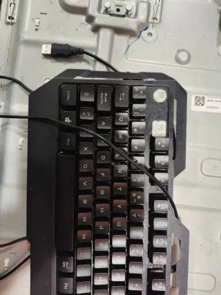 Teclado Gaming Gxt Negro