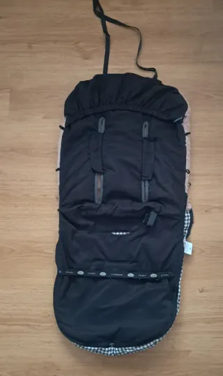 Saco polar cuadros vichy silla paseo