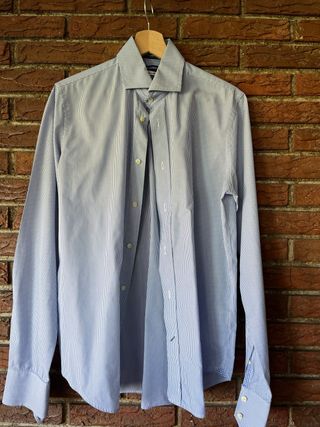 Camisa Scalpers Mil Rayas Azul Talla 39