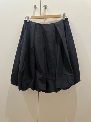 Falda globo COS negra fiesta