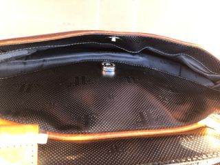 Bolso Farrutx Negro Piel Marrón