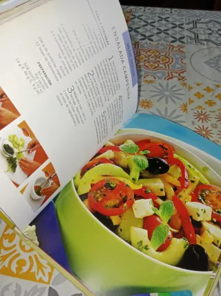 Libro de Bocados para fiestas.