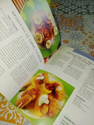 Libro de Bocados para fiestas.