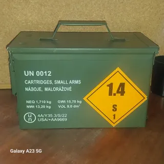 Caja Metálica Munición UN 0012