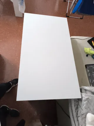 Escritorio blanco 90x50x74.5 cm