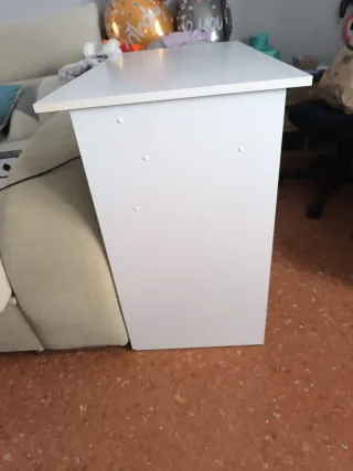 Escritorio blanco 90x50x74.5 cm