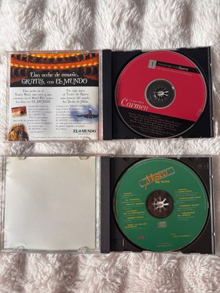 Lote 4 CDs: Música de Cine y Ópera
