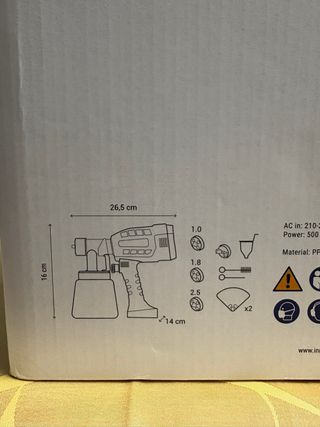 Pistola Elettrica Pittura Verniciatura a Spruzzo