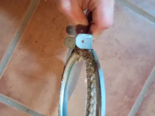 Cristal visor Pyrex vidrio borosilicato alta temp.