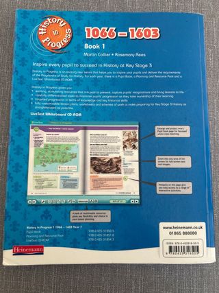 History in Progress: Pupil Book 1 (1066-1603): ...