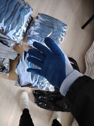 Lote de guantes de trabajo