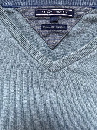 Jersey Tommy Hilfiger V-Neck Cachemira
