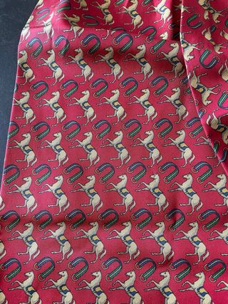 Ascot seta vintage cavalli