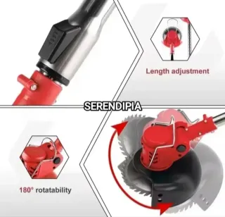 DESBROZADORA INALÁMBRICA RECARGABLE 2 BATERÍAS.