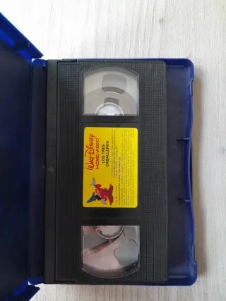 VHS Los Tres Caballeros Disney Clásicos Español
