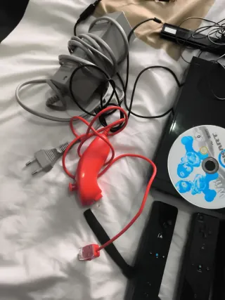 Consola Wii Negra con Accesorios