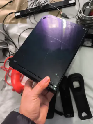 Consola Wii Negra con Accesorios