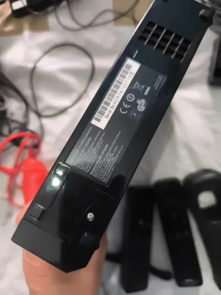 Consola Wii Negra con Accesorios