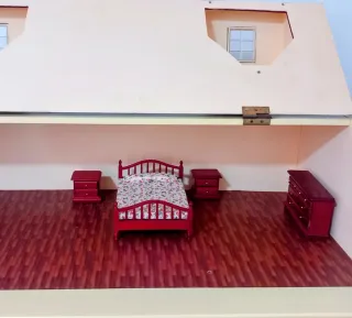 Casita de muñecas, BRISTOL, estilo casa antigua