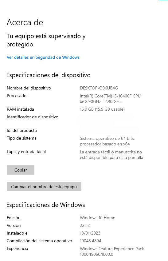 Ordenador Sobremesa i5-10400F | 16GB RAM | SSD 500 afbeelding 5