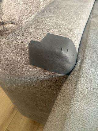 Sofá Cama Chaise Longue Gris