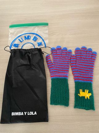 Guantes Bimba y Lola Rayas Perro