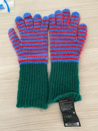 Guantes Bimba y Lola Rayas Perro