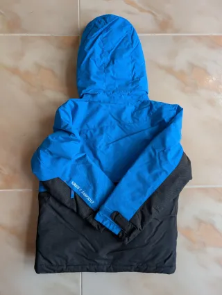 Chaqueta esquí niño azul y negro Wedze