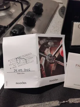 Bracciale Pandora Argento. Cm 18