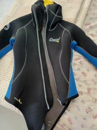 Traje neopreno Cressi mujer con capucha