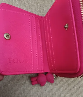 Monedero Tous Rosa Oso