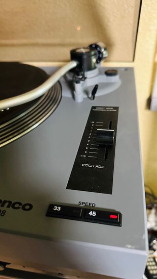 Tocadiscos Lenco L-3808 Gris/Plata