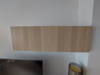 Muebles de comedor de madera, actual y moderno.