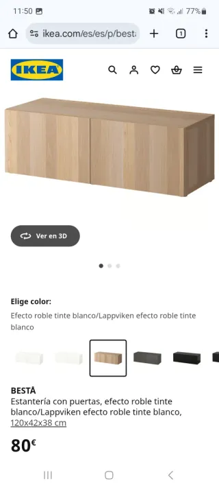 Muebles de comedor de madera, actual y moderno.