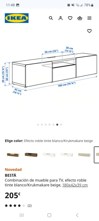 Muebles de comedor de madera, actual y moderno.