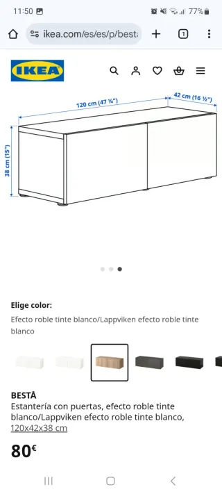 Muebles de comedor de madera, actual y moderno.