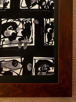 Litografía Saura 1990