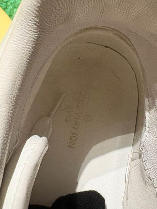 Louis Vuitton Sneakers Bianche Oro Vintage