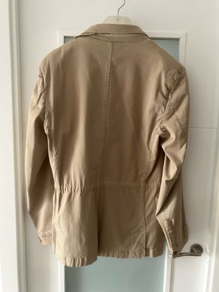 Chaqueta Americana Zara Beige