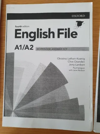 Libro English File A1/A2
