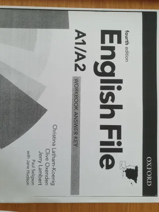 Libro English File A1/A2