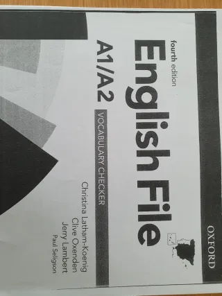 Libro English File A1/A2