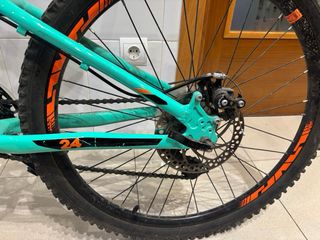 Bicicleta Megamo KU4 Disc 24 Turquesa