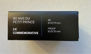 Moneta 2€ Piccolo Principe 80 Anni