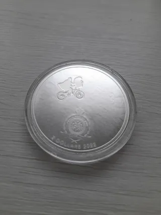 Moneda 1 Oz plata ET 40 Aniversario 2022