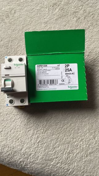 Diferencial Schneider 2P 25A 30mA-AC