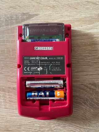 Nintendo Game Boy Color Roja